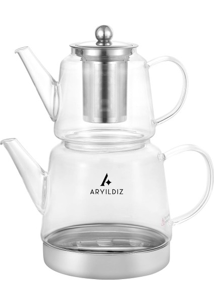 Unique Cam Çaydanlık 259726