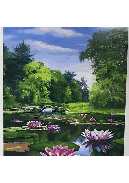 5d Yapışan Boncuk Goblen Mozaik Tablo Pano 40 x 50 cm 77193