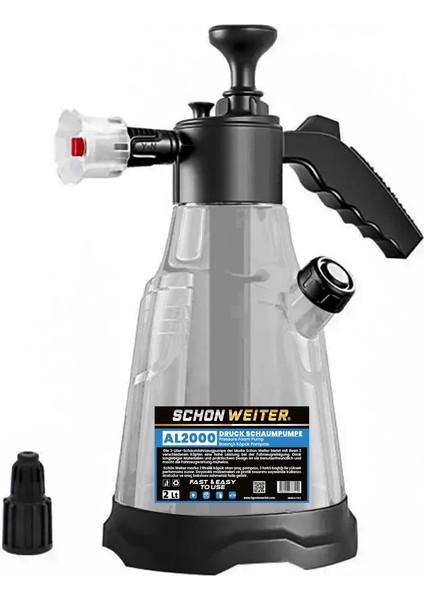 AL2000 Şeffaf 2 Litre Köpük Atma Pompası