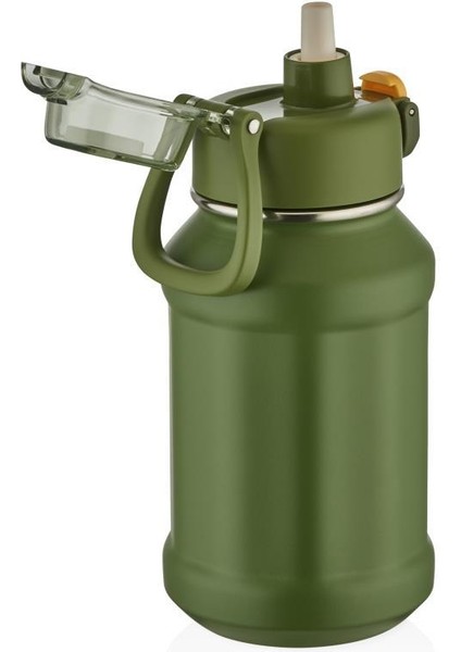 Çelik Termos Matara 720ML Koyu Yeşil fiyatları