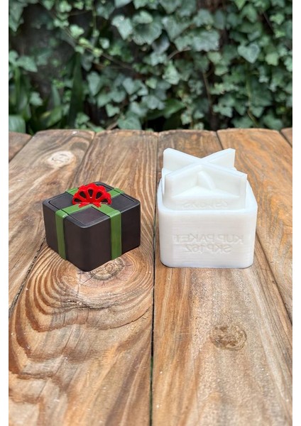 Küp Paket Kapaklı Silikon Kap Kalıbı
