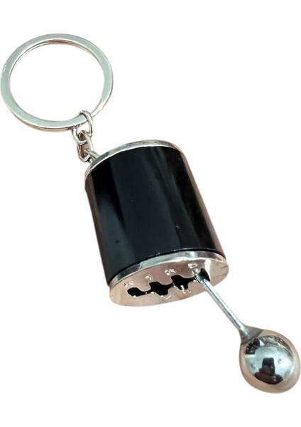 Hareketli Araba Vitesi Anahtarlık 6 Ileri Hareketli Otomatik Vites Şeklinde Anahtarlık Kutulu Siyah modelleri