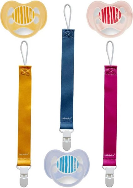 Damaklı Silikonlu Emzik 3+ Emzik Tutacı 7203