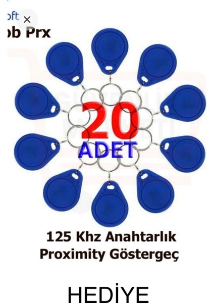 Rfid Şifreli Kapı Açma Ekranlı ve 20ANAHTARLIK Hediyeli fiyatları