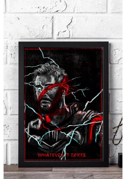 Thor Çerçeveli Tablo - Marvel Film Posteri Tablo