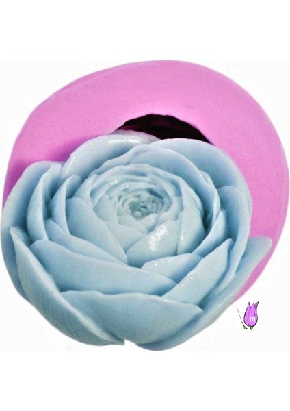 Tomurcuk Gül Çiçek 7,5cm Silikon Kalıp K-068 modelleri