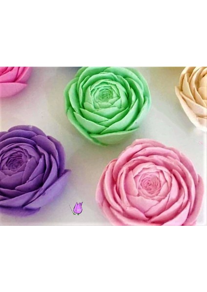 Tomurcuk Gül Çiçek 7,5cm Silikon Kalıp K-068 fırsatları