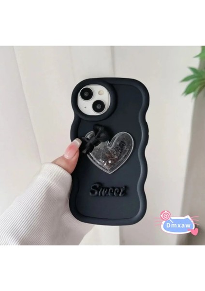 Infinix Hot 40 Kalpli Sweet Kılıf - Siyah