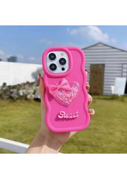 Infinix Hot 40 Kalpli Sweet Kılıf - Pembe