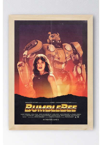 Transformers Bumblebee Çerçeveli Tablo - Film Posteri Tablo