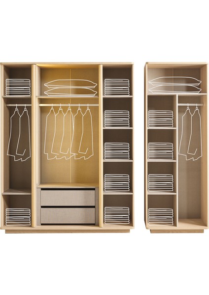 Lotus 6 Kapılı Gardrop fiyatları