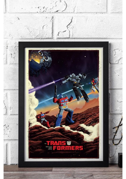 Transformers Çerçeveli Tablo - Film Posteri Tablo