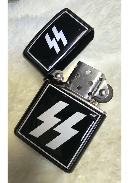 Waffen Ss Schutzstaffel Logo Benzinli Çakmak