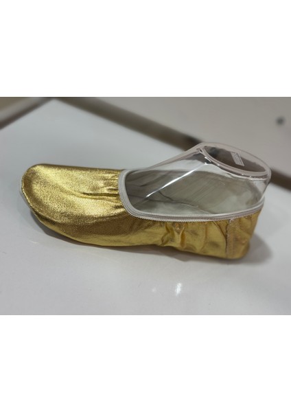 Pisi Pisi Bale Dans Gösteri Ayakkabısı Gold-Gümüş fırsatları