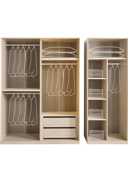 Ramires 6 Kapılı Gardrop fırsatları