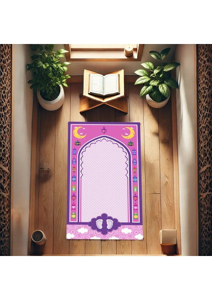 Çocuk Seccadesi - Eğlenceli ve Renkli Namaz Halısı | Islami Çocuk Seccadesi modelleri