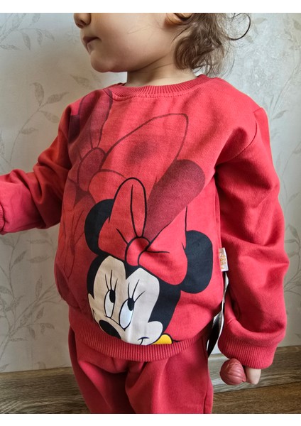 Mini Mouse Kız Bebek Takım