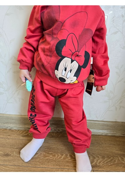 Mini Mouse Kız Bebek Takım