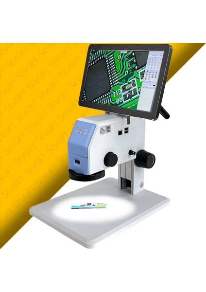 Az 9513 Ekranlı Profesyonel Dijital Mikroskop