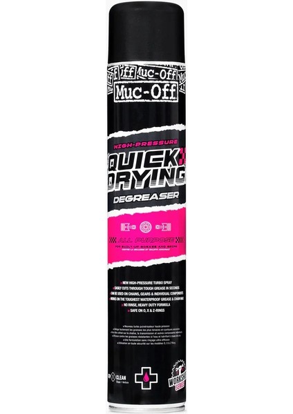 Kuru Zincir Yağ Çözücü 750ML 20403