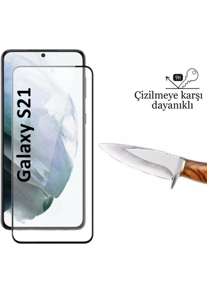 Samsung Galaxy S21 Kırılmaz Cam 5d Tam Kaplayan Ince Ekran Koruyucu modelleri