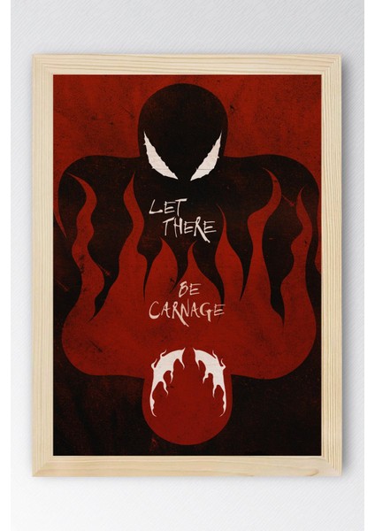 Venom Çerçeveli Tablo - Marvel Film Posteri Tablo
