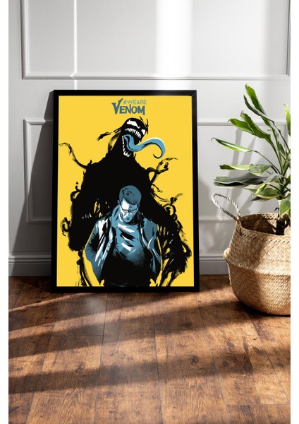 Venom Çerçeveli Tablo - Marvel Film Posteri Tablo fiyatları