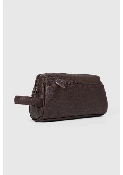 Deri El Portföy Çantası Kahverengi fiyatları