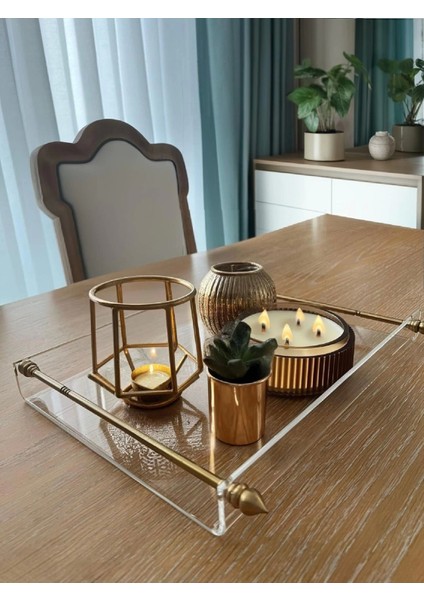 Agbtrend Queen L Tray 6 Kişilik Dekorasyon ve Sunum Tepsisi fırsatları