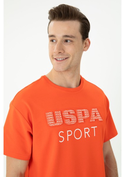 Erkek Comfort Bisiklet Yaka Tişört