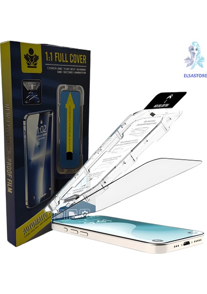 iPhone 12 Pro Cam Ekran Koruyucu Kolay Kurulum Aparatı Fit Silim Hd