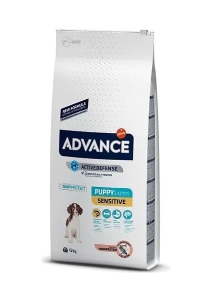 Puppy Sensitive Somonlu Hassas Yavru Köpek Maması 12 kg