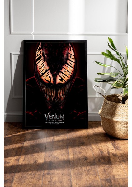 Venom Çerçeveli Tablo - Marvel Film Posteri Tablo fiyatları