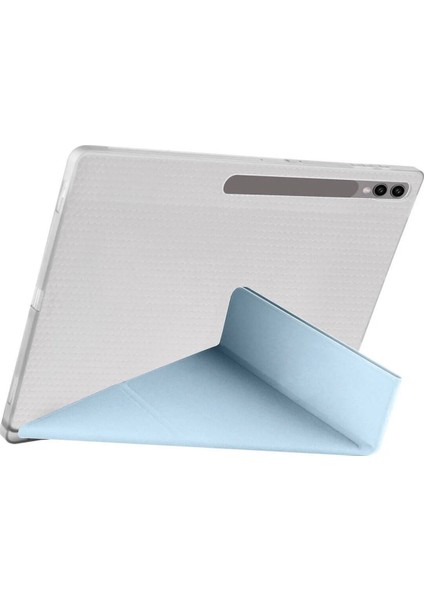 Galaxy Tab S10+(SM-X820) 12.4inç Uyumlu Standli Tablet Kilif + Bluetooth Klavye Mouse + Kalem Set