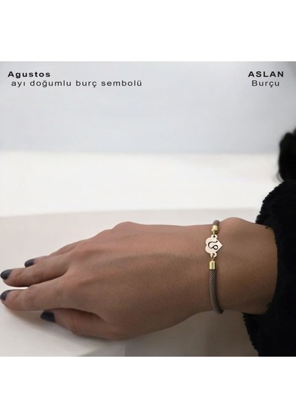 Kalp Figürlü 14 Ayar Altın Plakalı Astroloji Burç Sembollere Özel Bileklik fiyatları