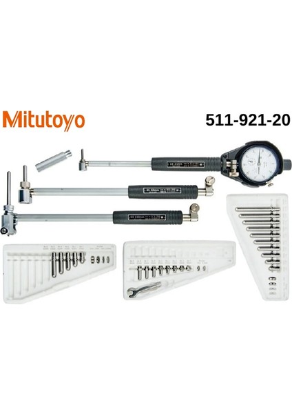 511-921-20 Silindir Komparatörü Seti 18-150 mm modelleri