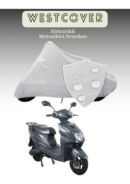 Volta Vs1 Elektrikli Motosiklet Koruma Örtüsü Brandası Lüx Kalite
