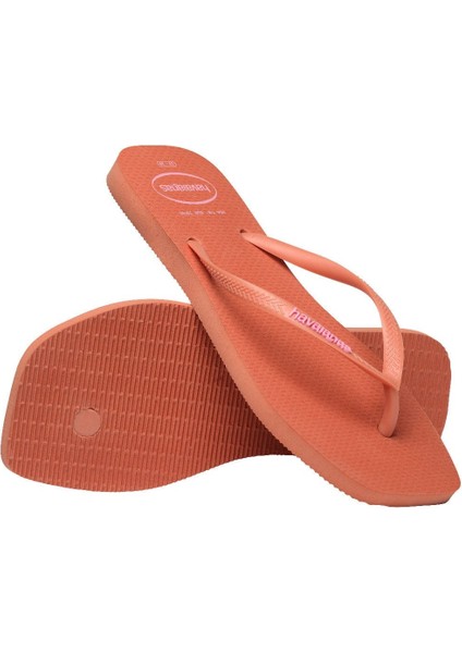 Slim Square Logo Pop Up Turuncu 41-42