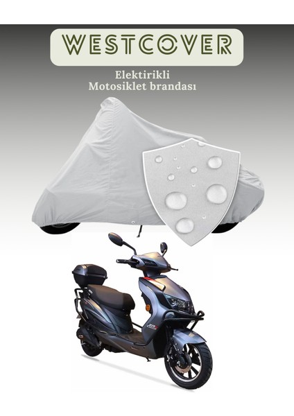 Arora Zr5 Elektrikli Motosiklet Koruma Örtüsü Brandası Lüx Kalite