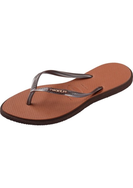 Slim Point Dark Brown Kadın Terlik 41-42 fırsatları