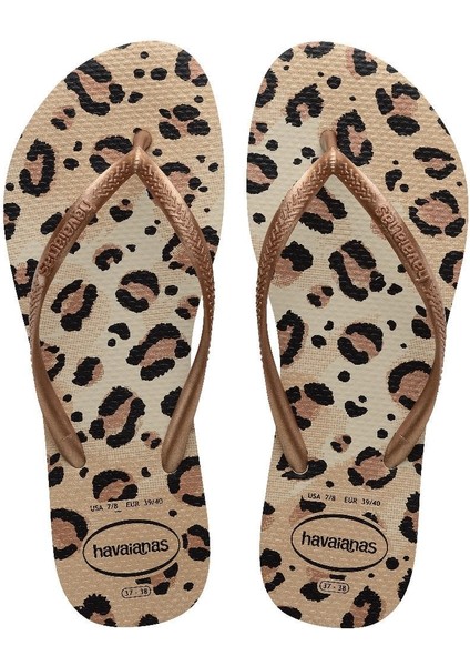 Slim Leopar Kadın Terlik 41-42