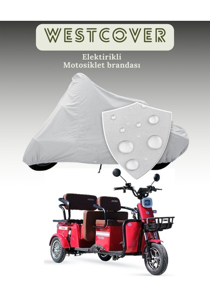 Arora Felix Plus 3 Tekerlekli Elektrikli Motosiklet Koruma Örtüsü Brandası Lüx Kalite