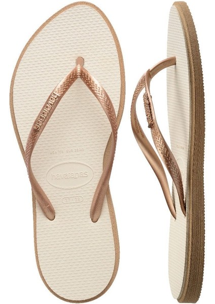 Slim Point Beige Kadın Terlik 35-36