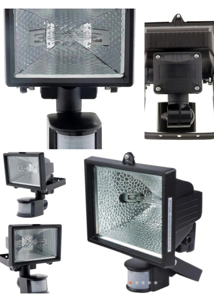 180° Sensörlü 150W Metal Projektör IP44