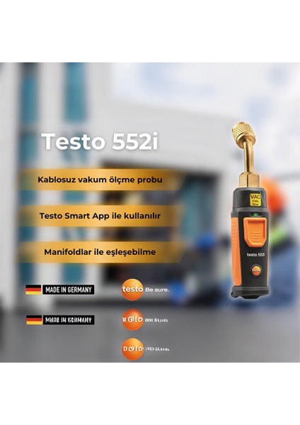552I Uygulama Kontrollü Kablosuz Vakum Probu