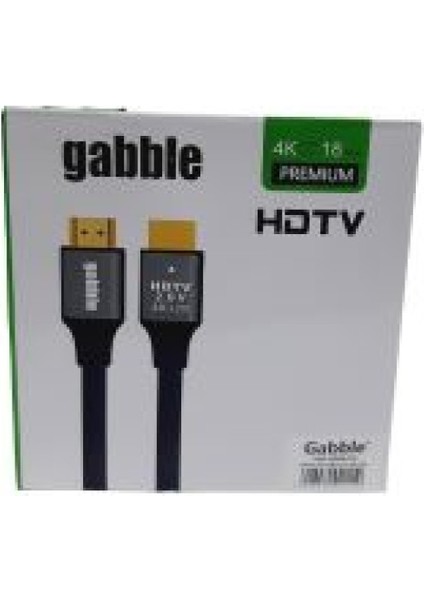 GAB-HDMI415 Hdtv HDMI 4K 2160P Ultra Hd 18GBPS 20M Kablo