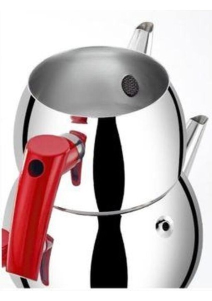 Çelik Çaydanlık Pazalanmaz Kendinden Süzgeçli Orta Boy Bondila modelleri