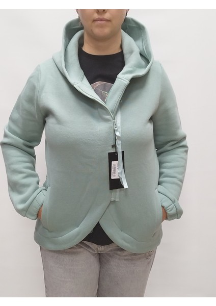 Kapşonlu Kadın Sweatshirt