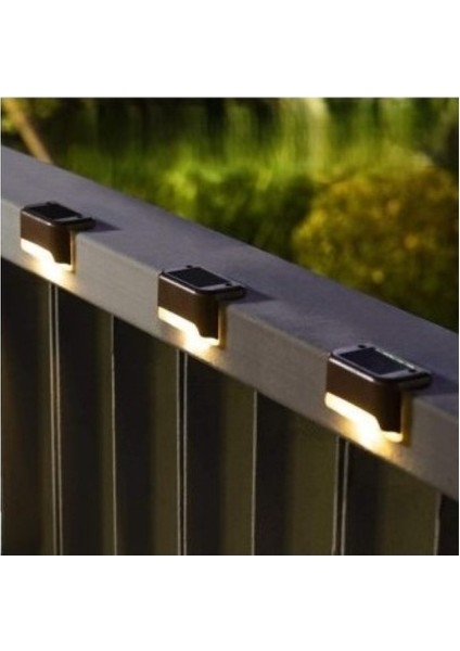 Oz cm ax Waterproof Solar Merdiven Lambası 4 Adet