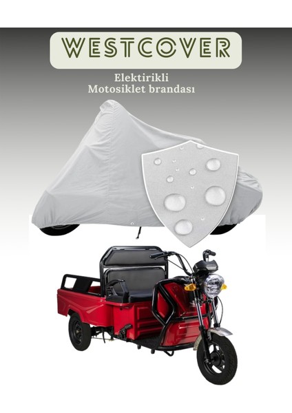 Volta Apec Apt4 3 Tekerlekli Elektrikli Motosiklet Koruma Örtüsü Brandası Lüx Kalite